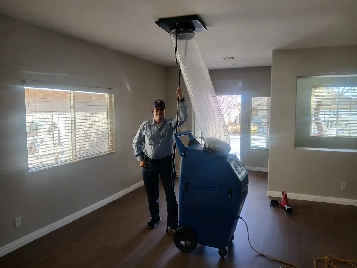 Professional Dryer Vent Cleaning work inside a Waterloo home
